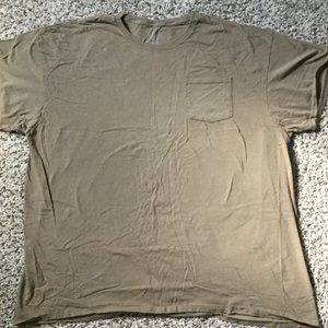 Navy Green Side Pocket Shirt